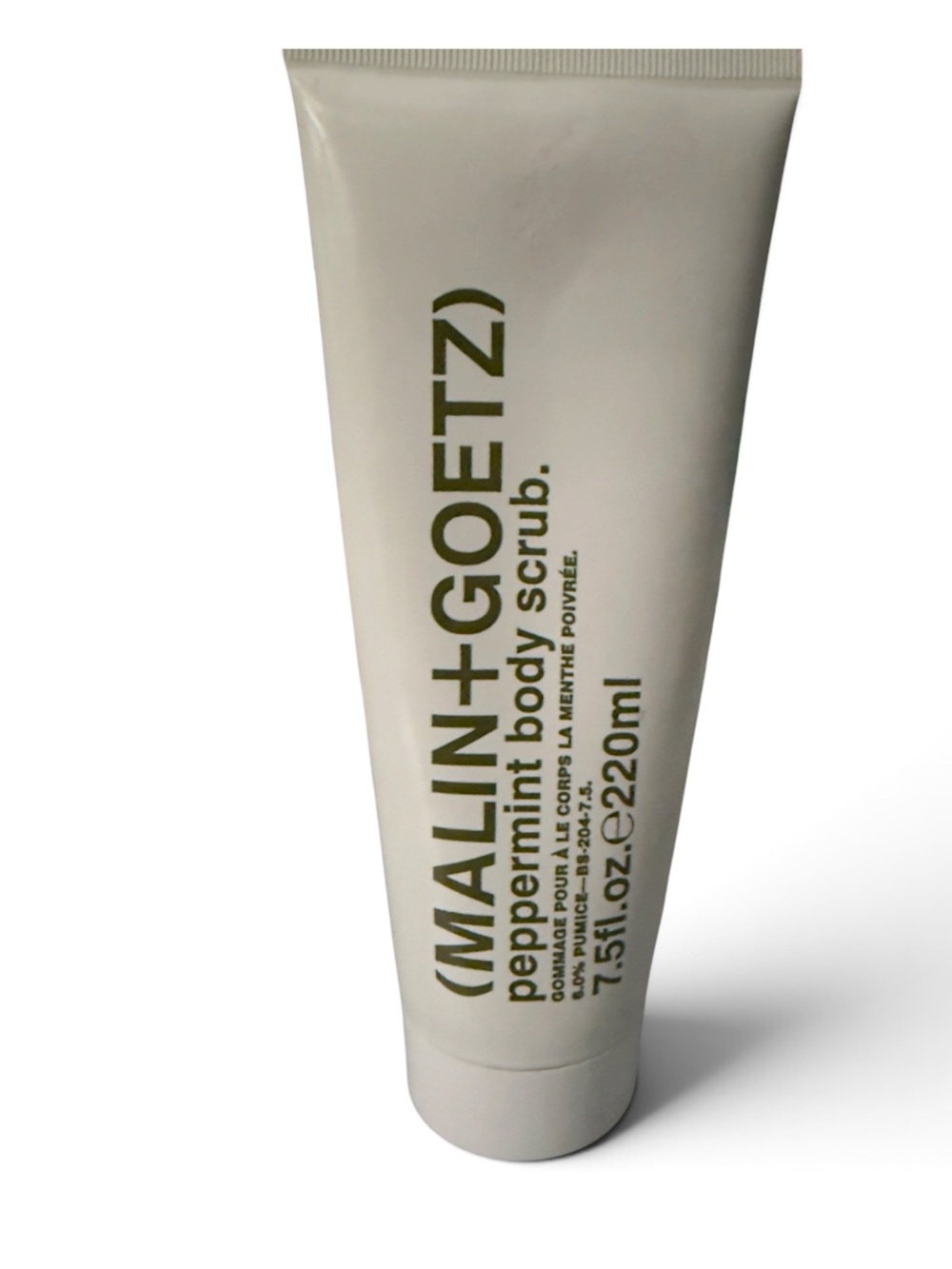 MALIN+GOETZ Peppermint Body Scrub 7.5 Fl. Oz. New And Sealed. 

• Stored in a cl